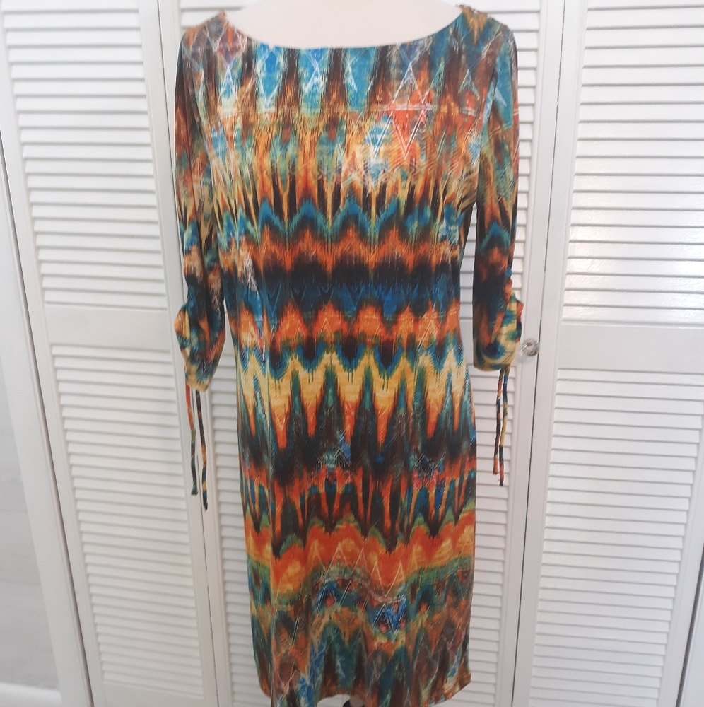 New directions tribal print dress medium *Y
